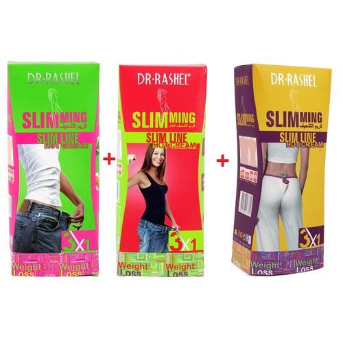 Slimming Slim Line Hot Cream Formula Pack - Green Tea, Collagen &amp; Ginger Formula