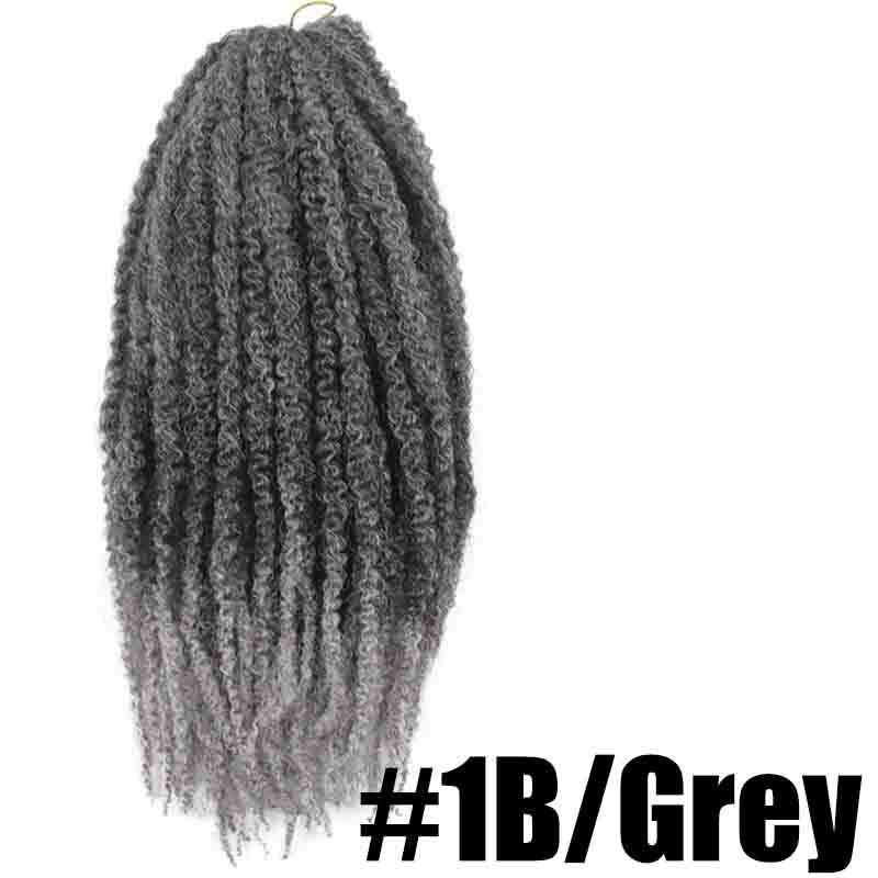 24inch Marley Braids Crochet Hair Twist Box Extensions Women
