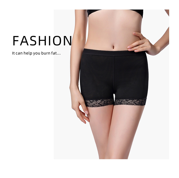 Black Fake ass hip-lifting panties hip-lifting pants ladies breathable mid-waist hip-lifting 1 piece Suitable for sexy skirts Party wedding