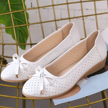 White flat shoes hot sale for ladies