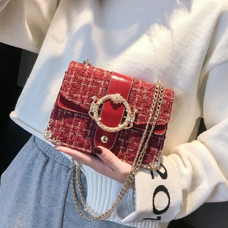 Fashion Women's Bag Handbag Mini Sling Bag Pearl Strap Women Shoulder Bag