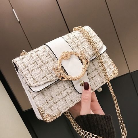 Fashion Women's Bag Handbag Mini Sling Bag Pearl Strap Women Shoulder Bag