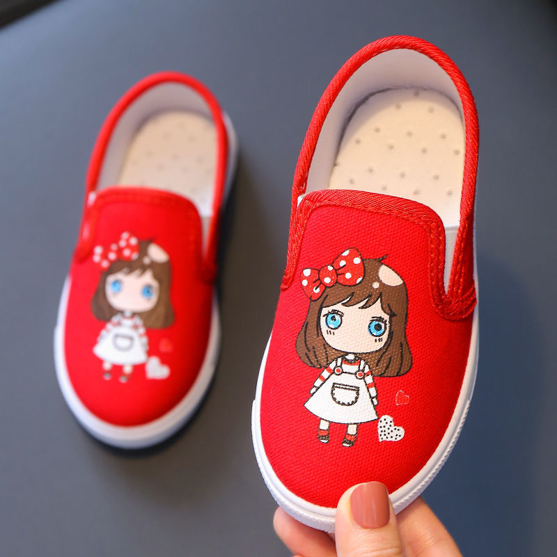 New autumn children's canvas shoes for boys and girls Sandals &amp; Flip Flops