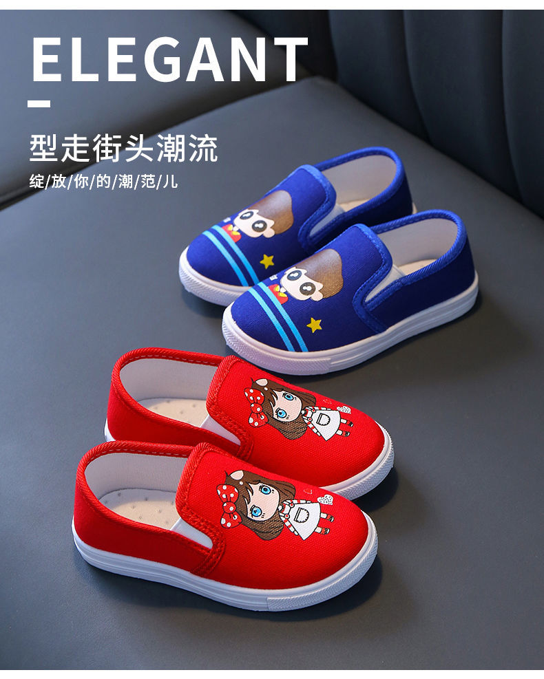 New autumn children's canvas shoes for boys and girls Sandals &amp; Flip Flops