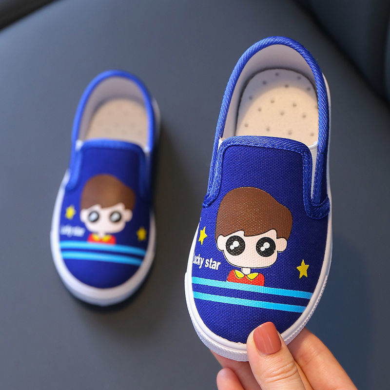 New autumn children's canvas shoes for boys and girls Sandals &amp; Flip Flops