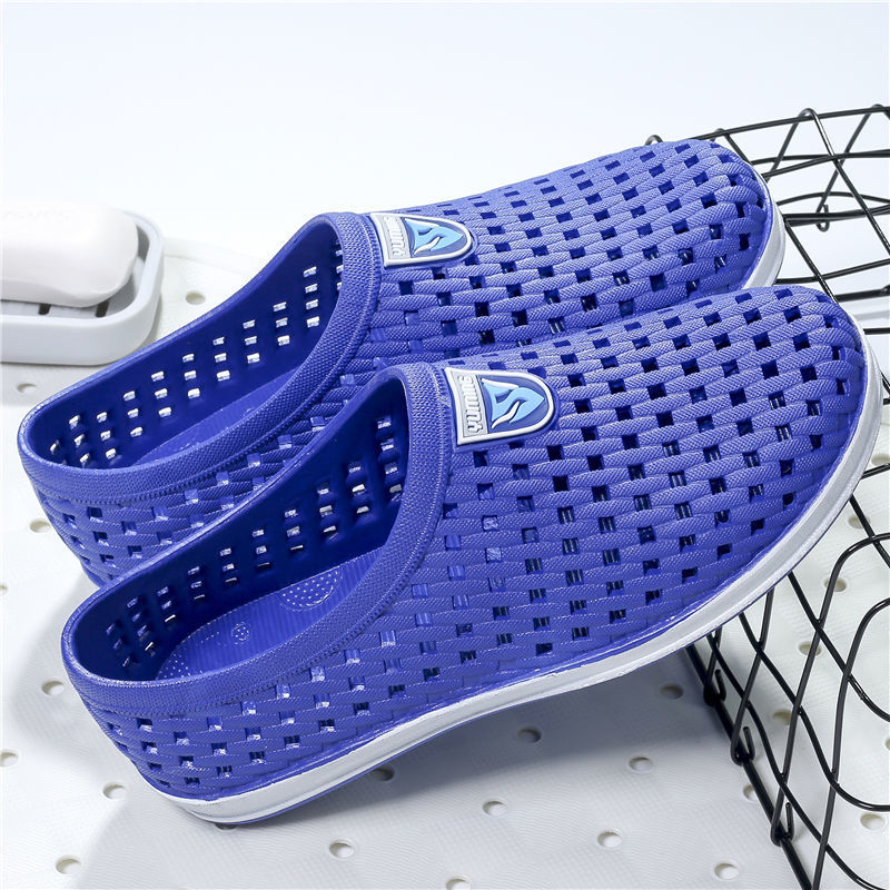 Men's summer hole shoesstudents thick soled antiskid travel breathable leisure Sandals &amp; Flip Flops