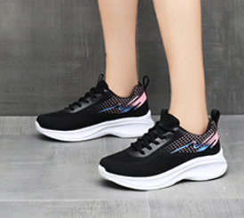 Women's shoes new arrivals casual sports shoes ladies' breathable fly woven shoes girls fashion athletic shoes running shoes students shoes sneaker Fast delivery within 1-5 days