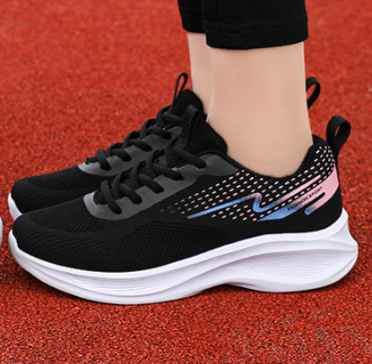 Women's shoes new arrivals casual sports shoes ladies' breathable fly woven shoes girls fashion athletic shoes running shoes students shoes sneaker Fast delivery within 1-5 days