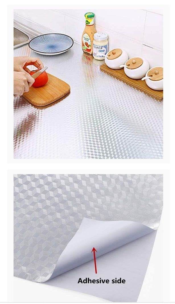 Aluminum adhesive Drawer/wall/counter mat/liner 30*500cm