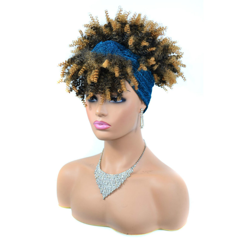 Headscarf wig headgear African women&apos;s headdress headdress wigs