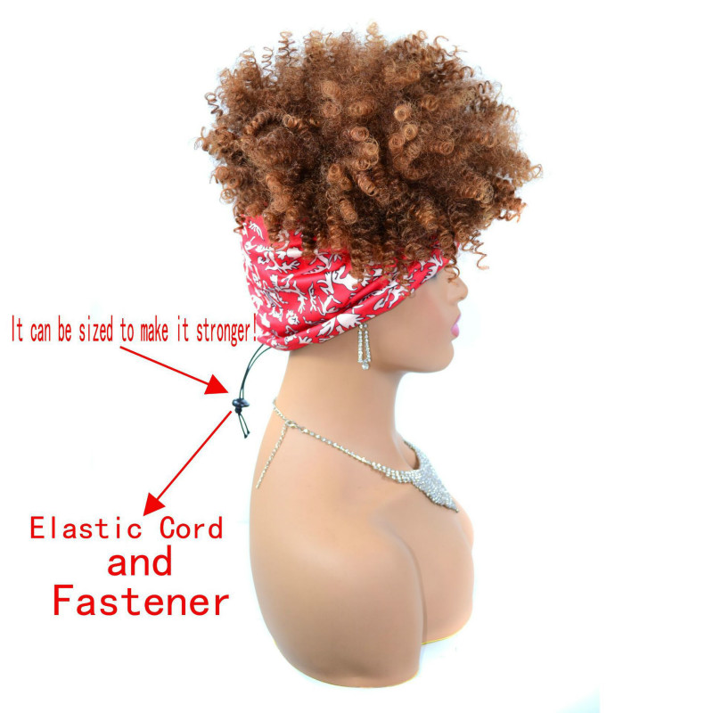 Headscarf wig headgear African women&apos;s headdress headdress wigs