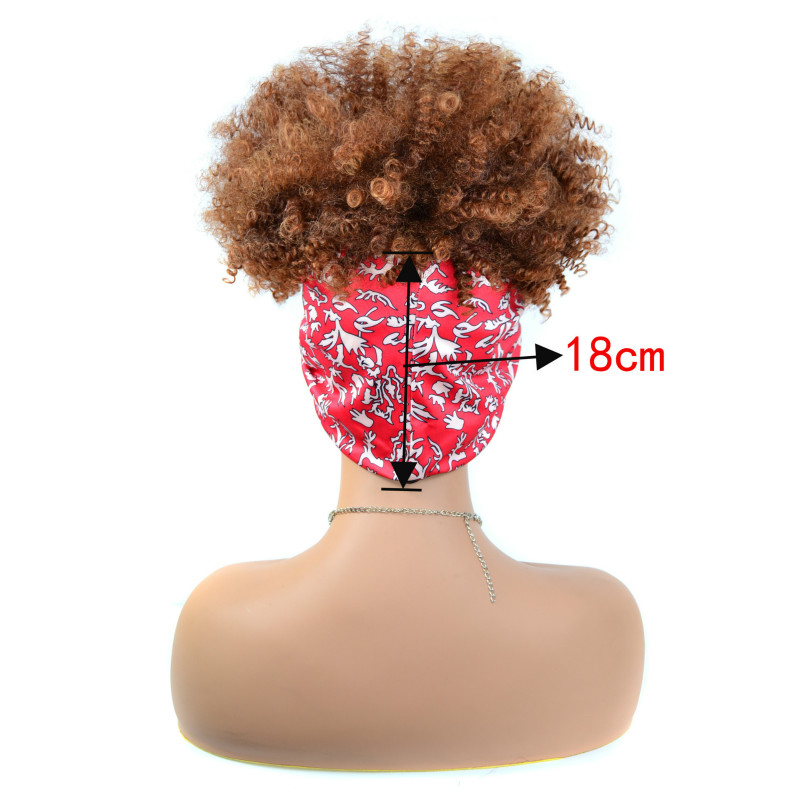 Headscarf wig headgear African women&apos;s headdress headdress wigs