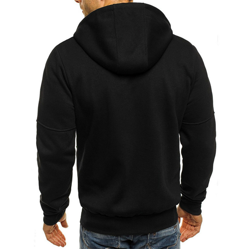 Men's sports fitness casual jacquard sweater cardigan Sweatshirts, Cardigans &amp; Hoodies