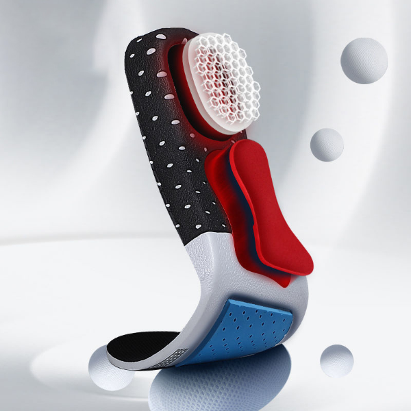 Cuttable Silicone Insoles for Shoe Men Women Orthotic Arch Support Sport ShoeWomen Athletic