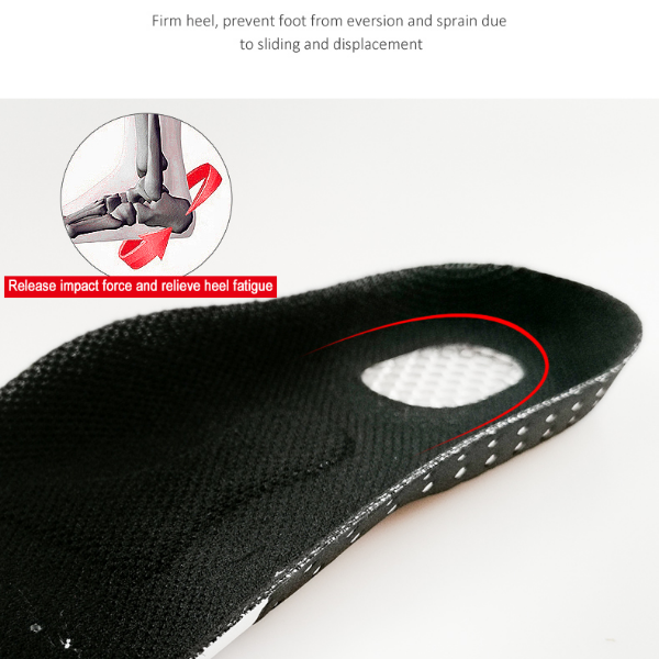 Cuttable Silicone Insoles for Shoe Men Women Orthotic Arch Support Sport ShoeWomen Athletic