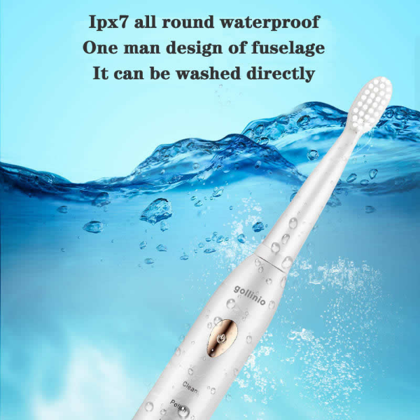 gollinio Sonic Electric Toothbrush Smart tooth Usb fast Charging tooth brushOral Hygiene