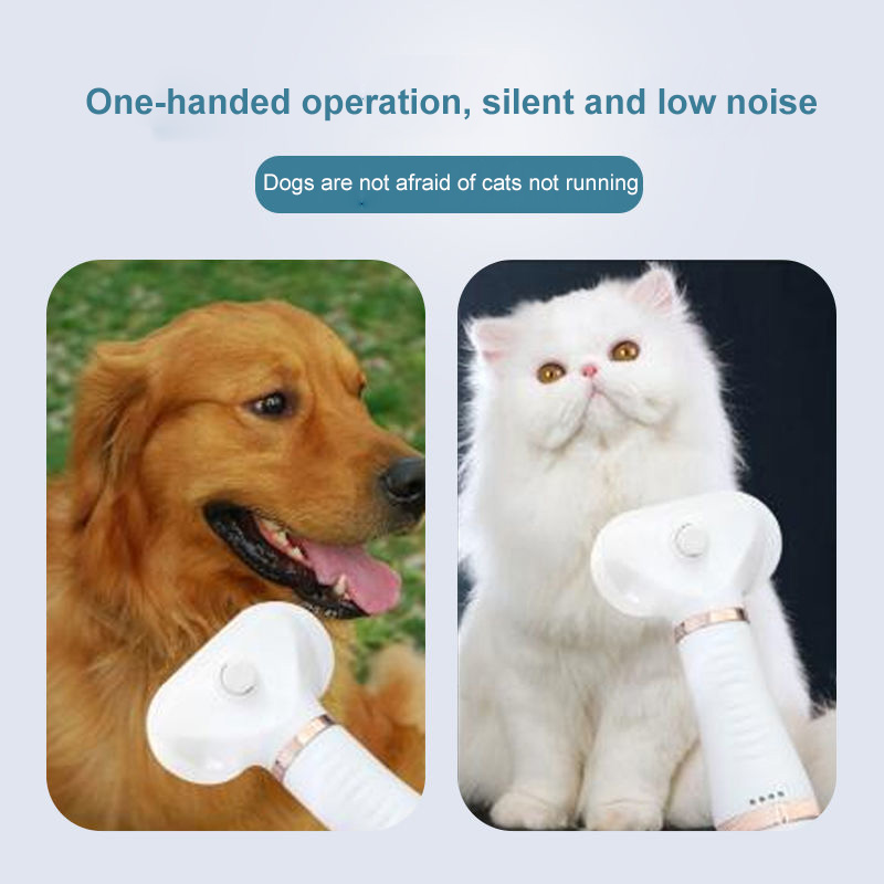 Portable 2-In-1 Pet Hairdryer Integrated Hair Style-body Machine Blowing And Pet Products