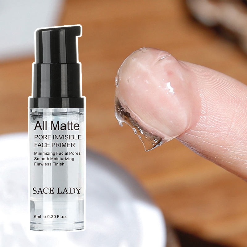 Invisible Face Pores Hydrating Makeup Base Face Primer Gel Pore Light Primer Oil-Free Makeup