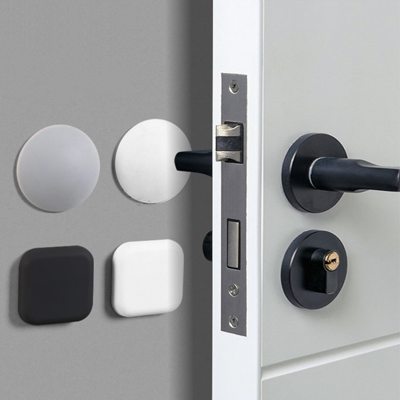 Door Stopper Silicone Handle Bumpers Self Adhesive Deurstopper Protection Porte Pad Mute Home Decor