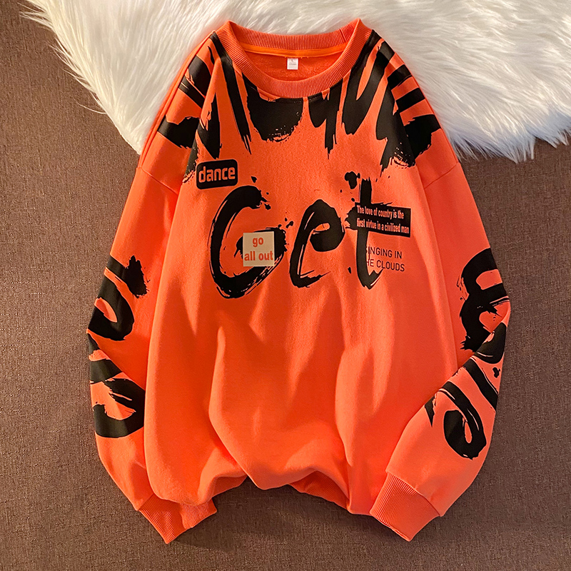 Punk 2022 Print Hip Hop Streetwear Sweatshirt Men'S Black Sweatshirts, Cardigans & Hoodies