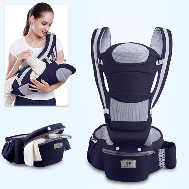 Ergonomic Baby Carrier Backpack Infant Baby Hipseat Carrier Front Facing Baby Care