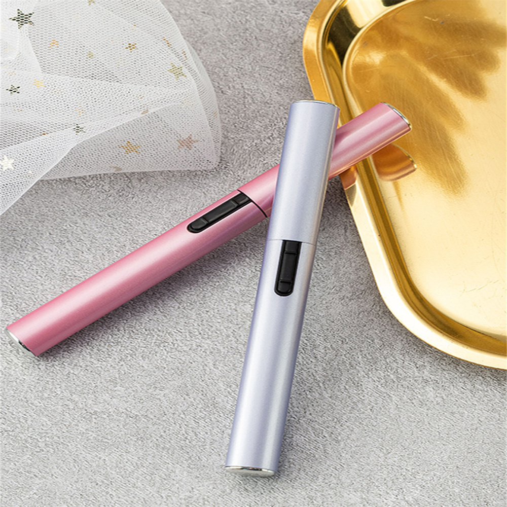 Portable Pen Style Electric Eyelash Curler 360 Rotary Heated Eyelashes Curling Brush Mascara Cream For Eye Beauty Makeup