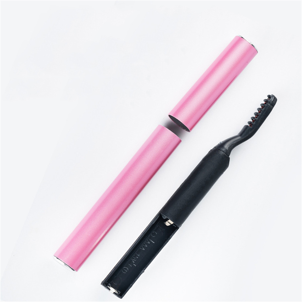 Portable Pen Style Electric Eyelash Curler 360 Rotary Heated Eyelashes Curling Brush Mascara Cream For Eye Beauty Makeup
