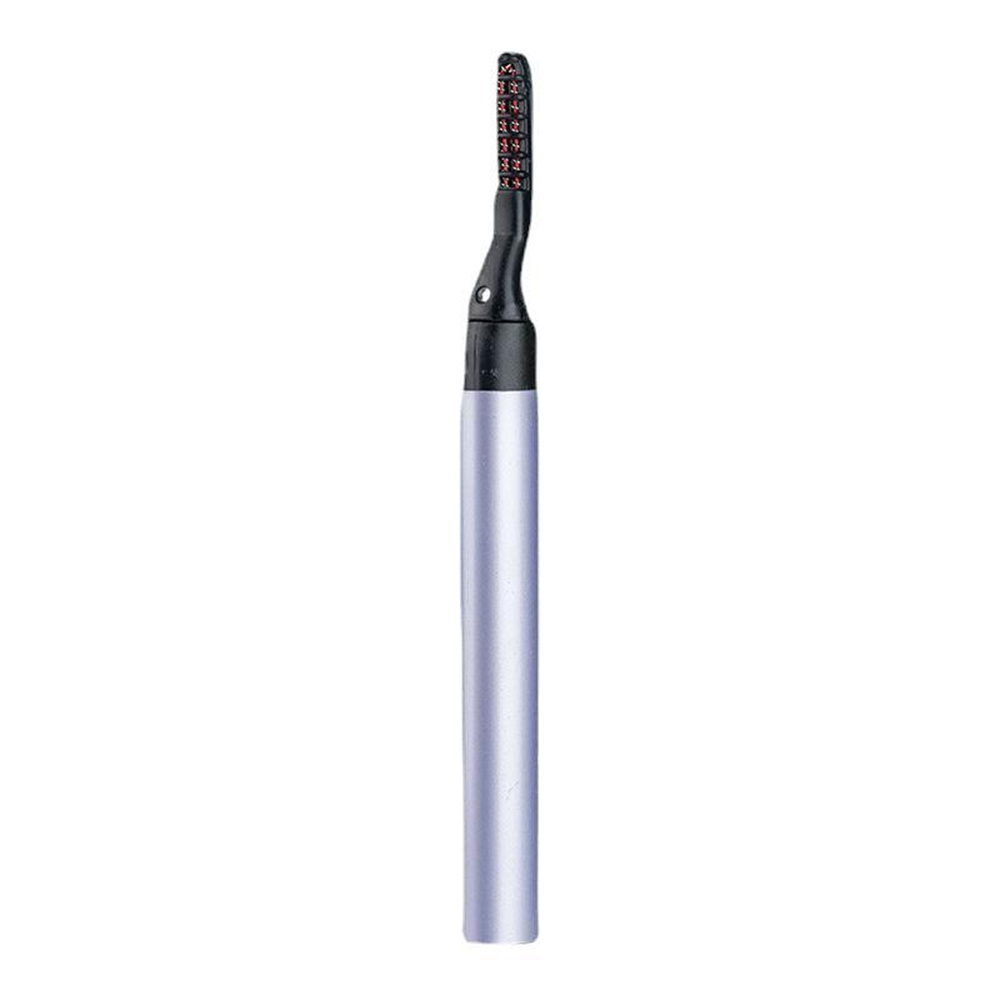 Portable Pen Style Electric Eyelash Curler 360 Rotary Heated Eyelashes Curling Brush Mascara Cream For Eye Beauty Makeup