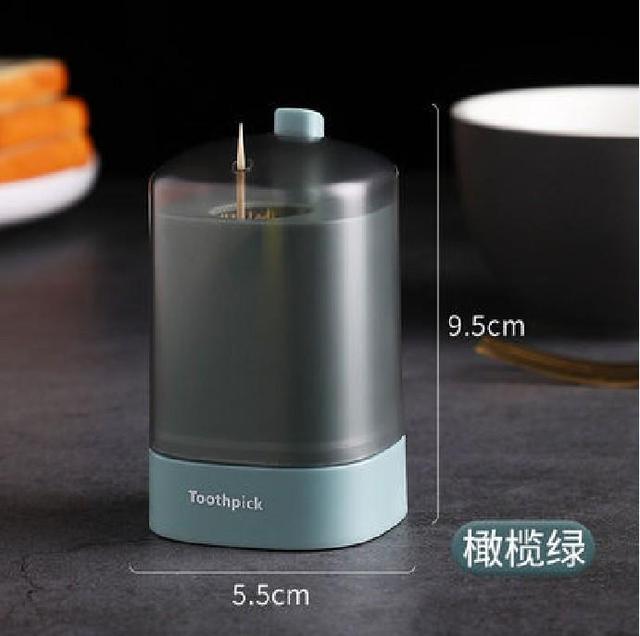 Toothpick Storage Box Home Toothpick Box Creative Automatically Pops Up Convenient Life for Home  Kitchen & Dining room appliances