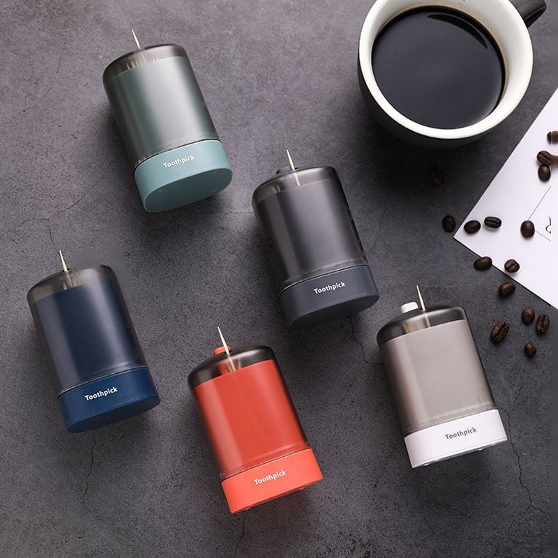 Toothpick Storage Box Home Toothpick Box Creative Automatically Pops Up Convenient Life for Home  Kitchen & Dining room appliances