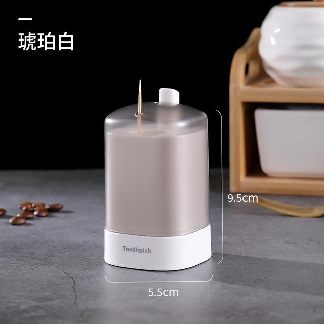 Toothpick Storage Box Home Toothpick Box Creative Automatically Pops Up Convenient Life for Home  Kitchen & Dining room appliances