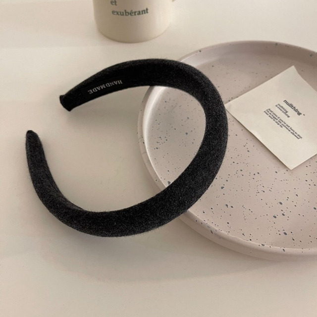 Coffee Colors Women Headband Solid Velvet Bezel Girls Vintage Hair Bands Soft Hairband Headwear Rubbers Elastic Hair Accessories