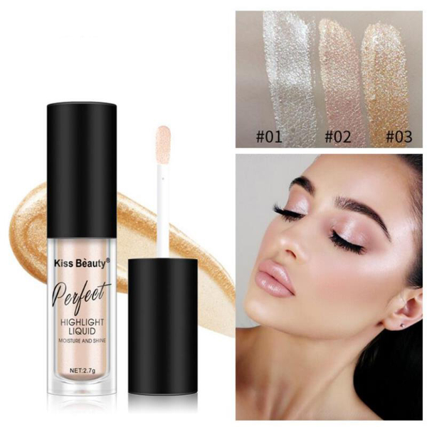 Women Makeup Highlighter Face Contouring Makeup Brightener Concealer Liquid Highlighter Primer Bronzer Makeup