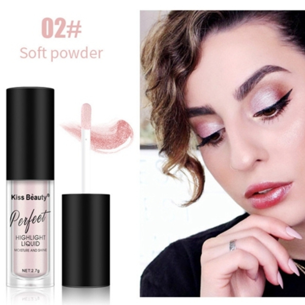Women Makeup Highlighter Face Contouring Makeup Brightener Concealer Liquid Highlighter Primer Bronzer Makeup