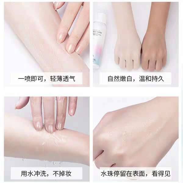 2PCS Whitening Concealer Sunscreen Isolation Spray Waterproof V7 Hydration Moisturizing Contains