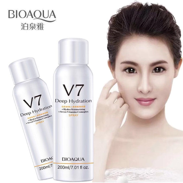 2PCS Whitening Concealer Sunscreen Isolation Spray Waterproof V7 Hydration Moisturizing Contains