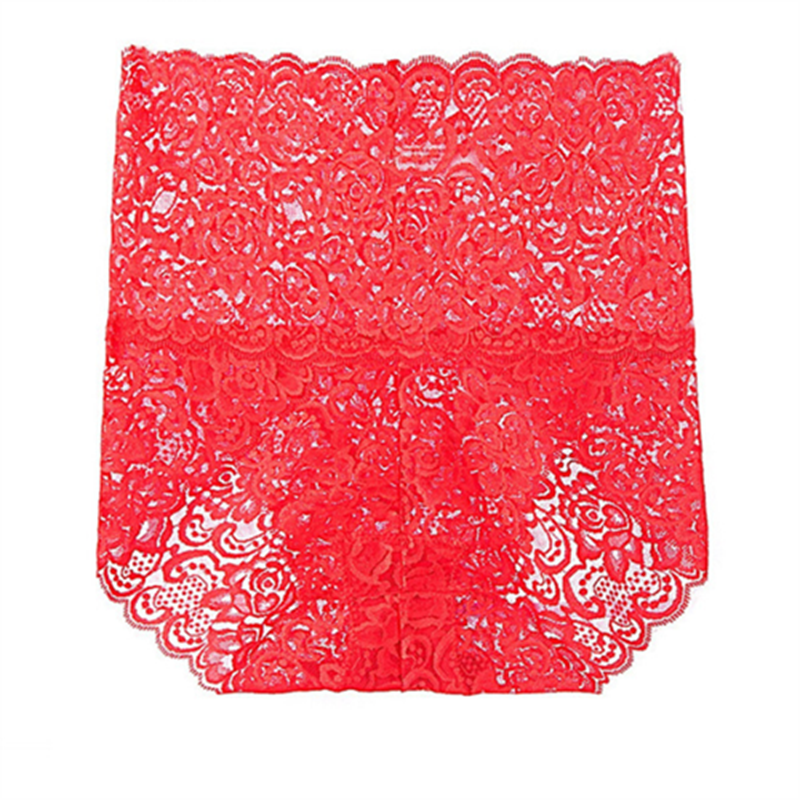 Luxury Women Lace High Waist Sexy Belly Hugging Large Underwear Transparent Cotton Women's Lingerie Plus Fat Size Madam 200kg Modal Lace Sexy Women's Lingerie High Waist Underwear Girls Lovers Girlfri