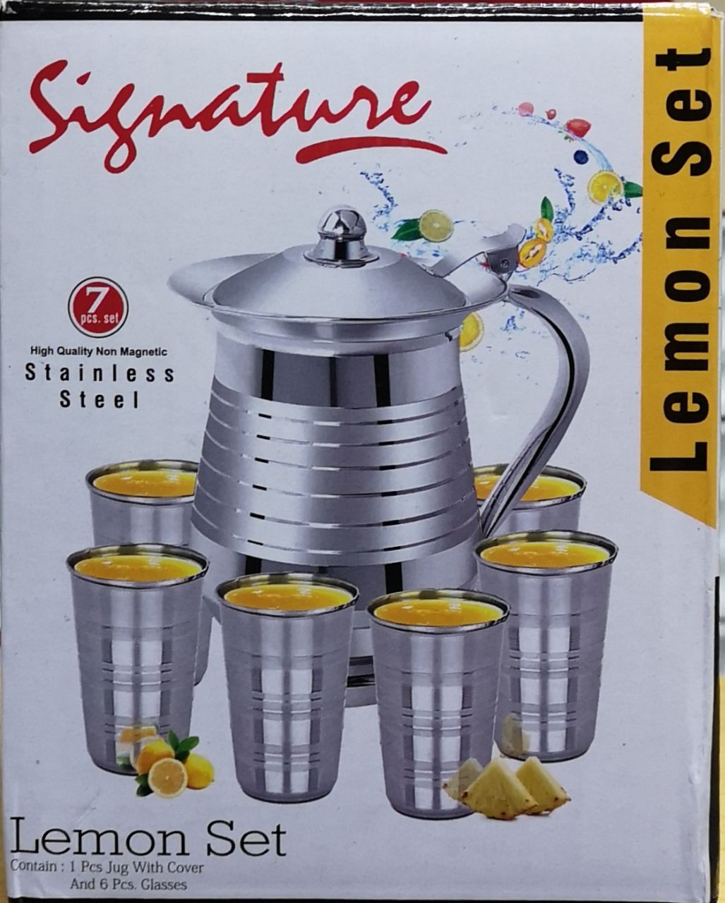 Signature 1jug+6pcs (stainless) cups