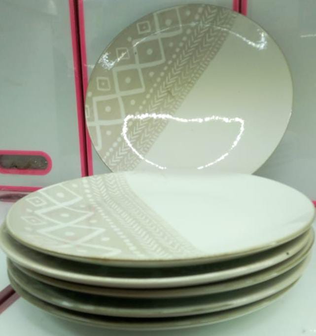 High Quality 6Pcs Ceramic Dinner plates set