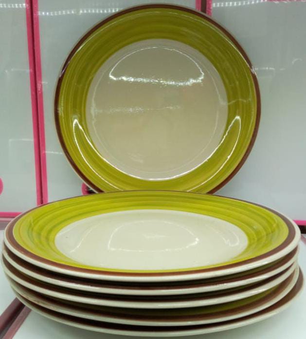 High Quality 6Pcs Ceramic Dinner plates set