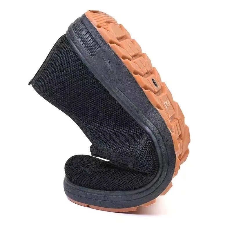 Fashionable men's breathable comfortable men's shoes all fashion flat shoes casual male students fly woven soft soled non-slip shoes