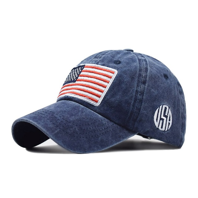 Baseball Cap Men Tactical Army Cotton Military Dad Hat USA American Flag US Unisex Hip Hop Hat