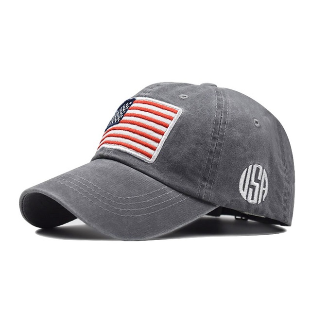 Baseball Cap Men Tactical Army Cotton Military Dad Hat USA American Flag US Unisex Hip Hop Hat