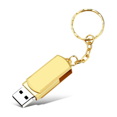 USB flash drive 4G 8G 16G 32G metal flash drive rotating U disk