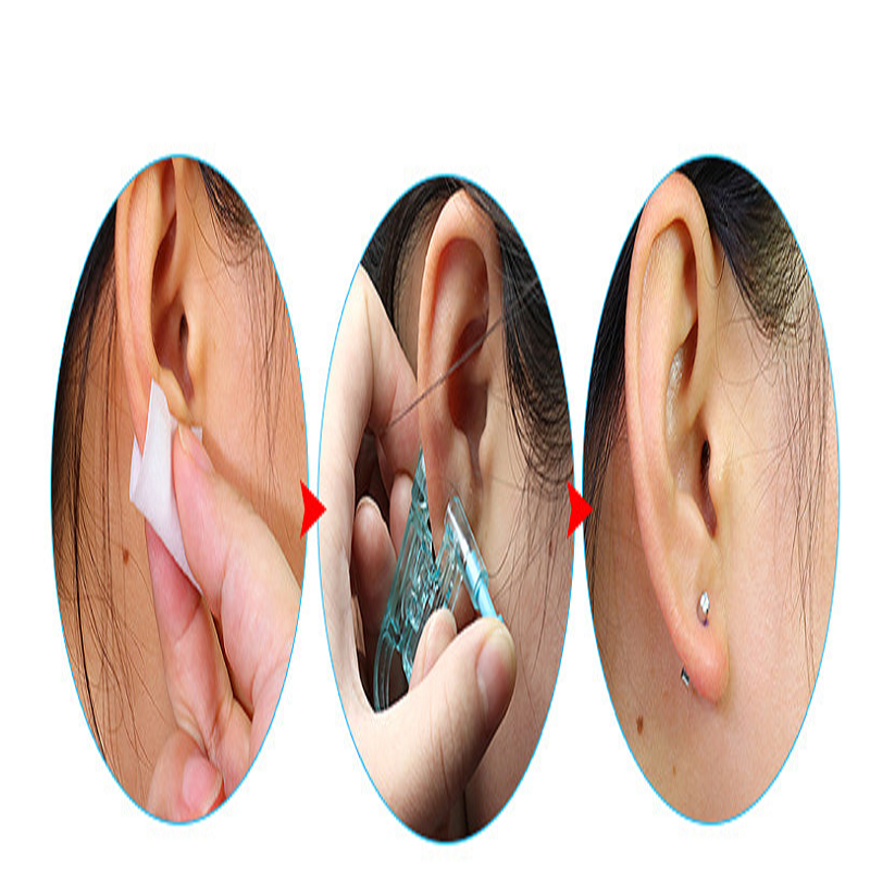 Disposable ear piercing gun Manual piercing gun Disposable ear piercing gun Ear piercing device Ear piercing device