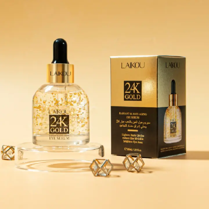 Laikou gold foil snail Eye Essence 30ml hydrating and moisturizing, staying up late for first aid moisturizing, hydrating wholesale supplies