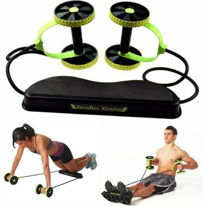 revoflex xtreme fitness exercise trainer black and green blak and green black and green