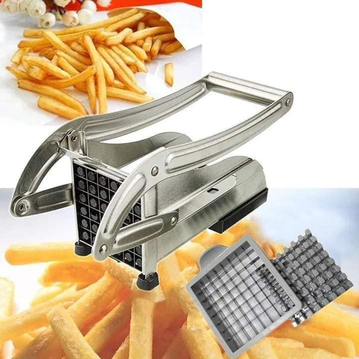 Stainless Steel Home Kitchen multi purpose Potato Chipper French Fries Slicer Chips Cutter