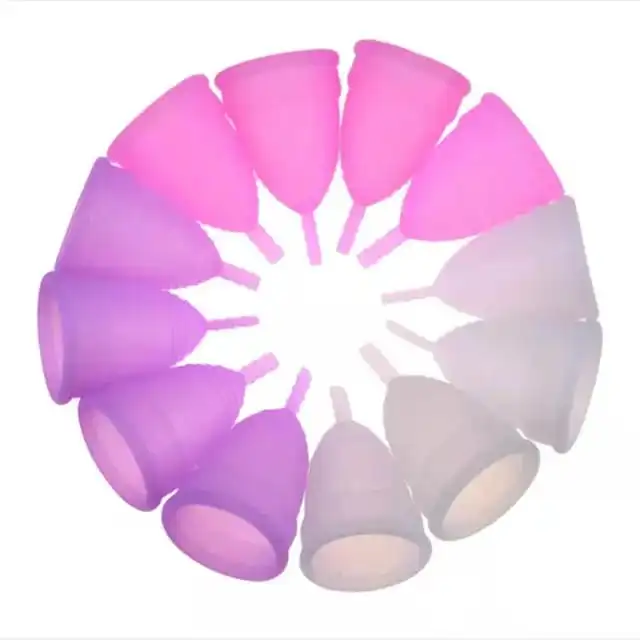 Medical Grade Silicone Menstrual Cup – 12-Hour Leak-Proof Protection (Small/Large)
