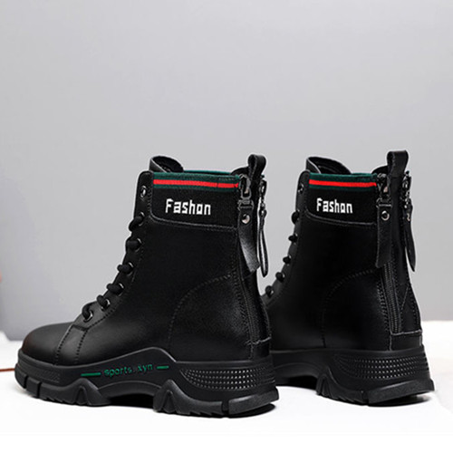 Cutting-edge fashion versatile women's boots ladys shoes boots ladys boots Thick soled boots girs shoes boots